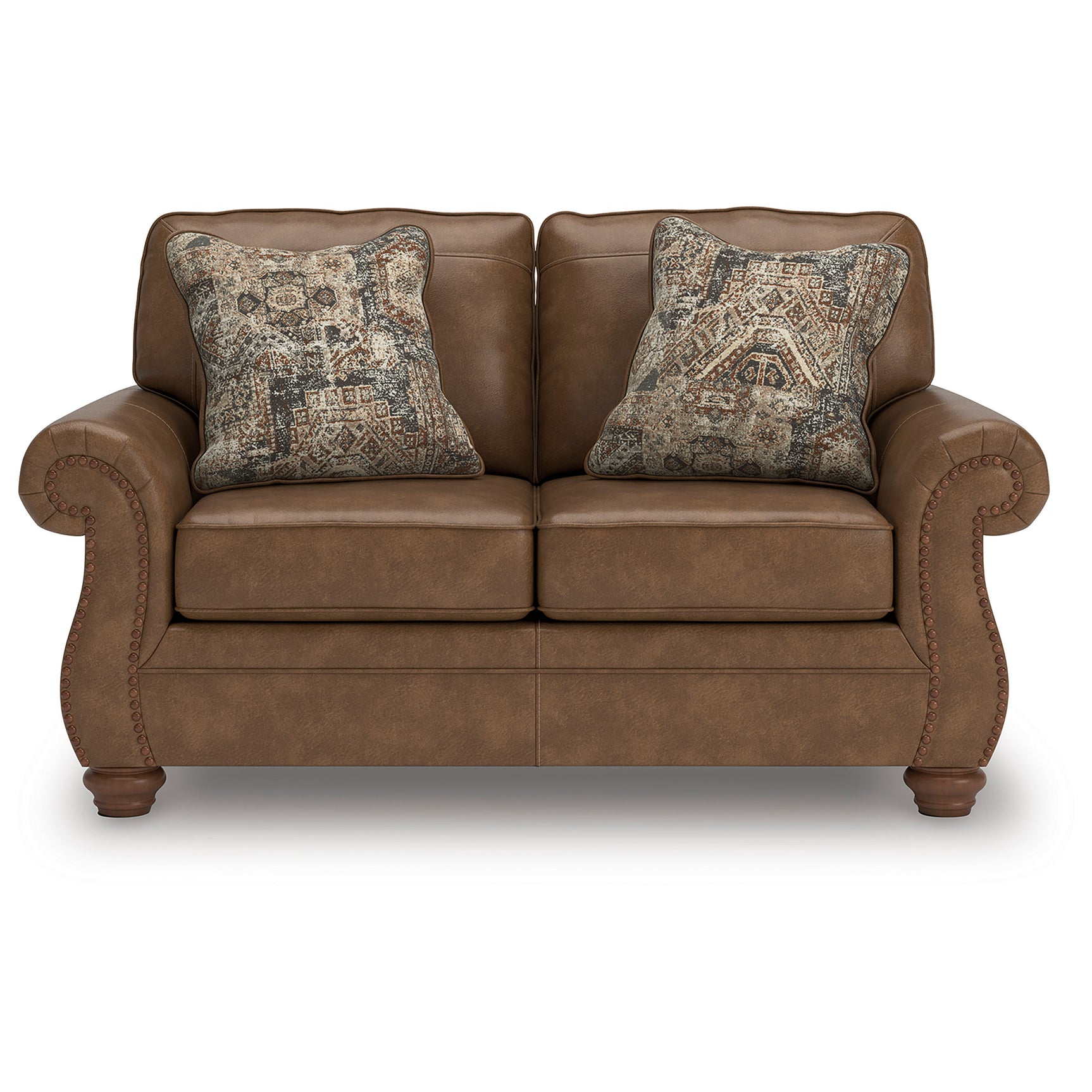 Shadsburne Earth Sofa and Loveseat - Ornate Home