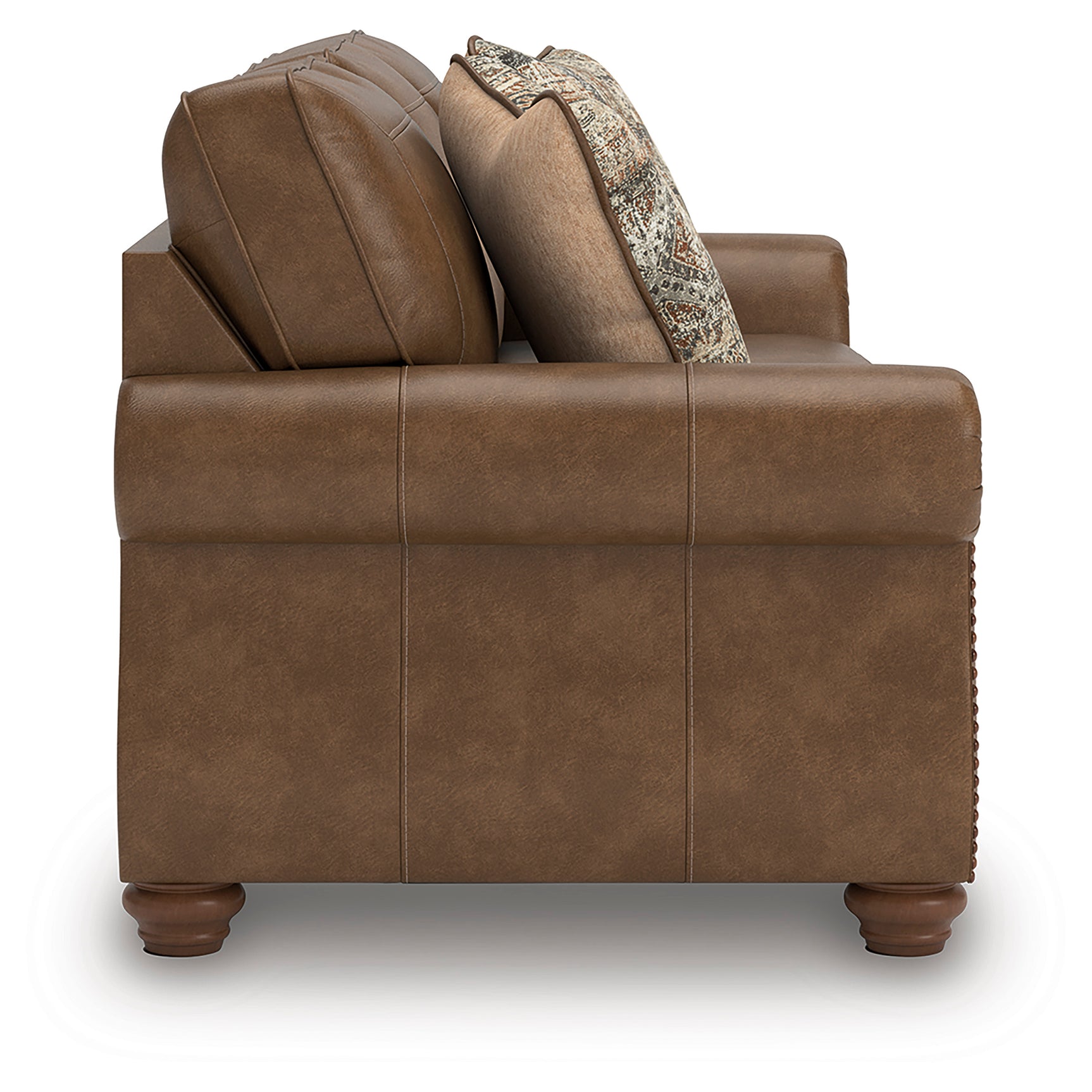 Shadsburne Earth Sofa and Recliner - Ornate Home