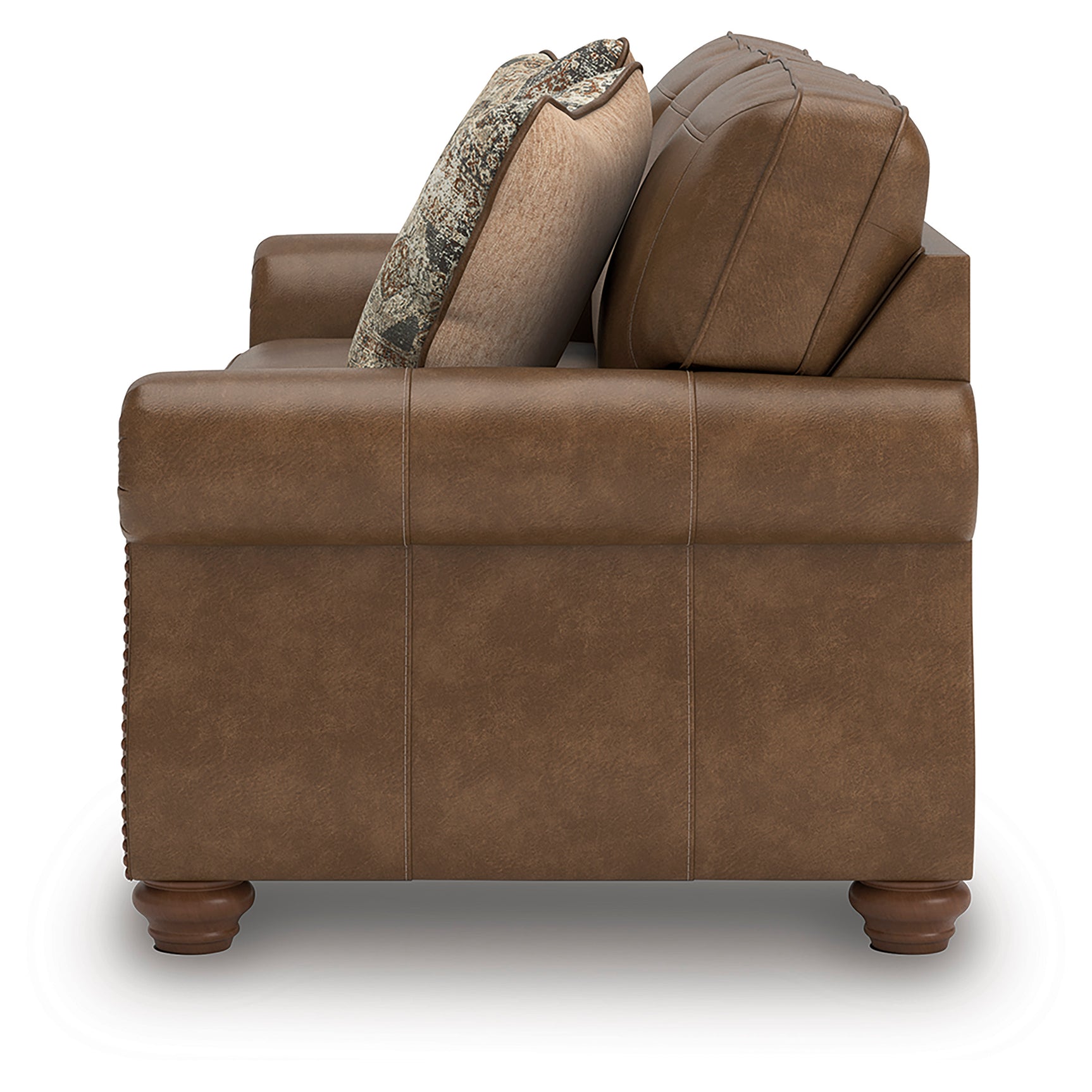Shadsburne Earth Sofa and Recliner - Ornate Home