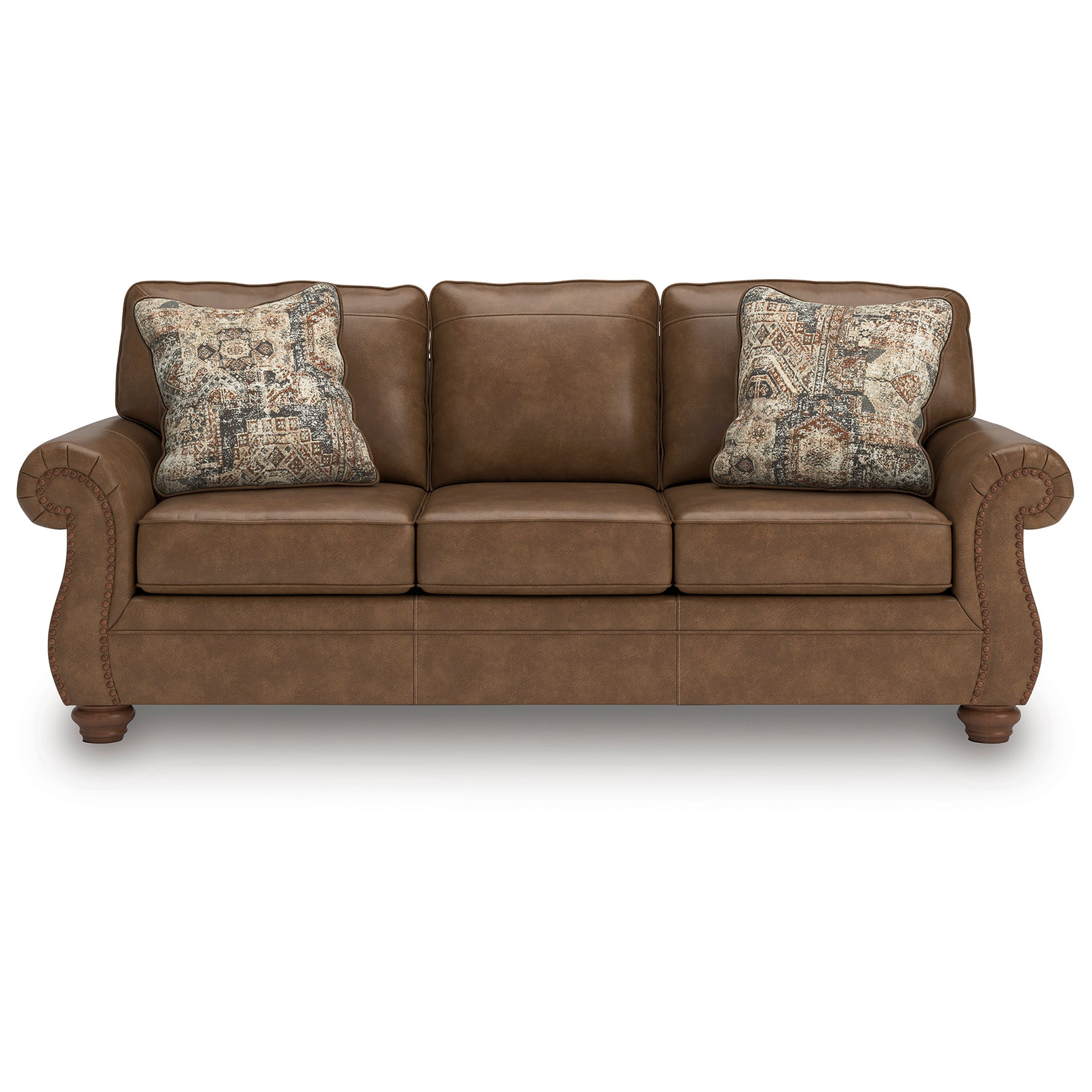 Shadsburne Earth Sofa and Recliner - Ornate Home