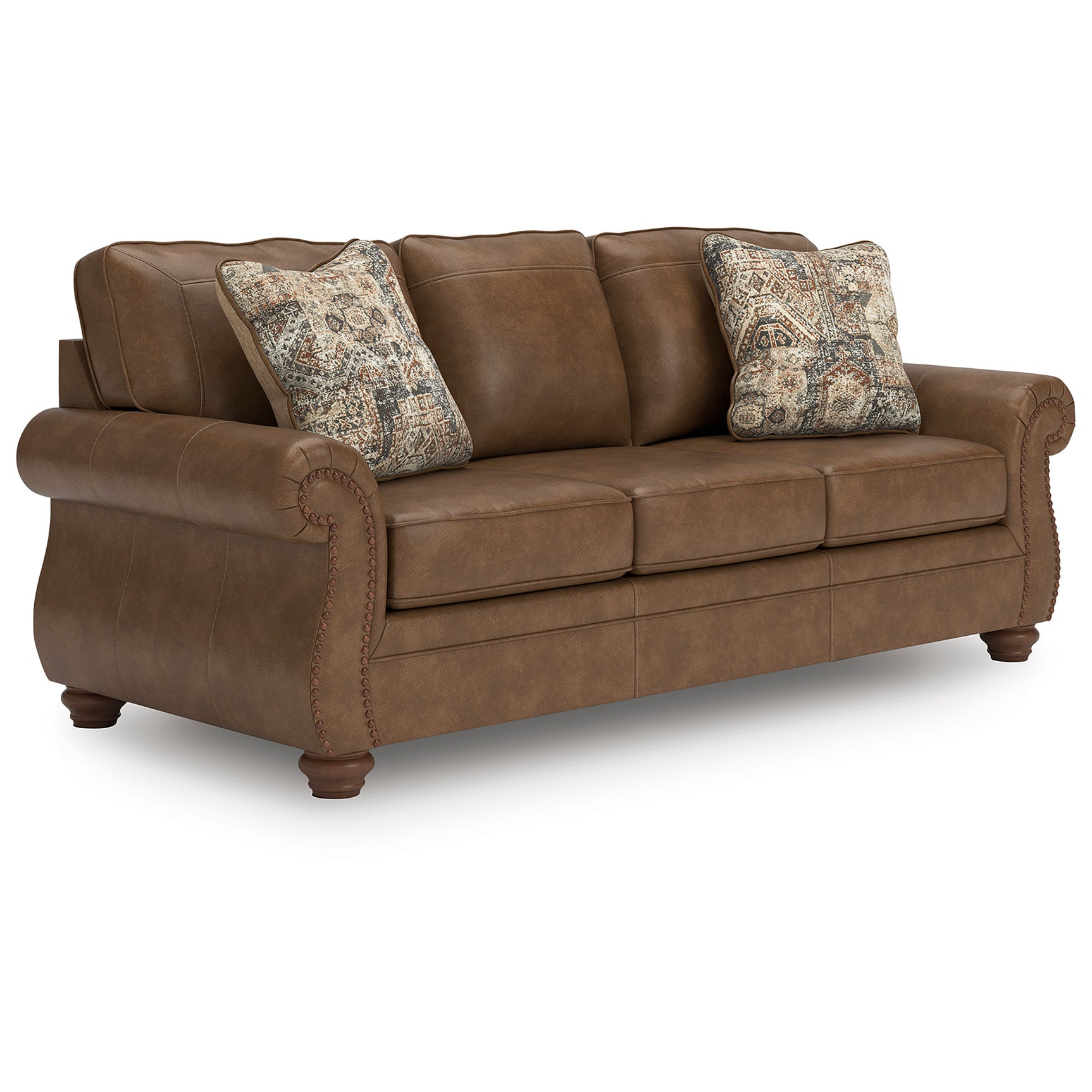 Shadsburne Earth Sofa and Recliner - Ornate Home