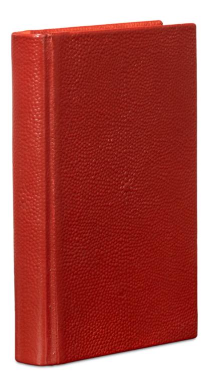 Shagreen Red Books (Set of 12) - Ornate Home