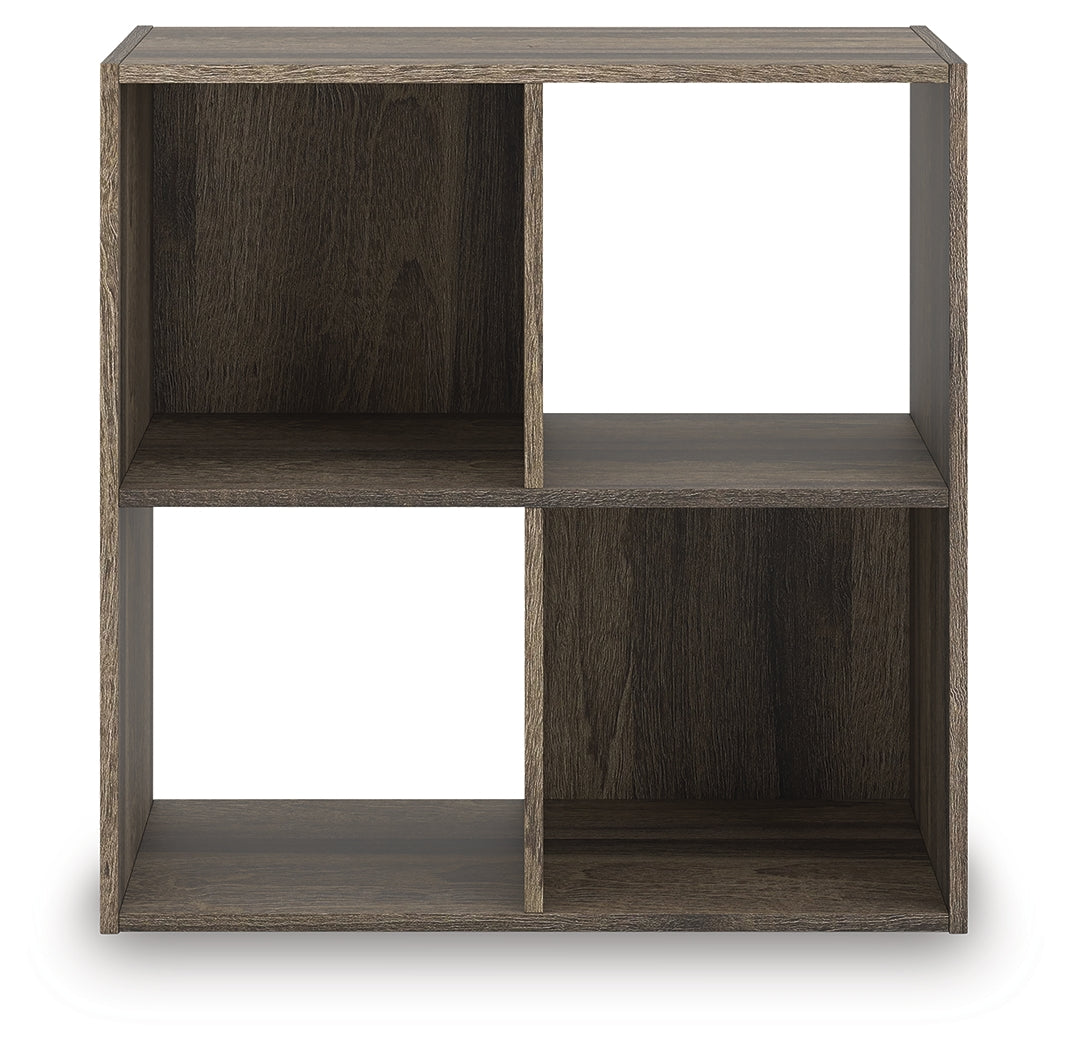 Shallifer Brown Four Cube Organizer (Online Special Price) - Ornate Home