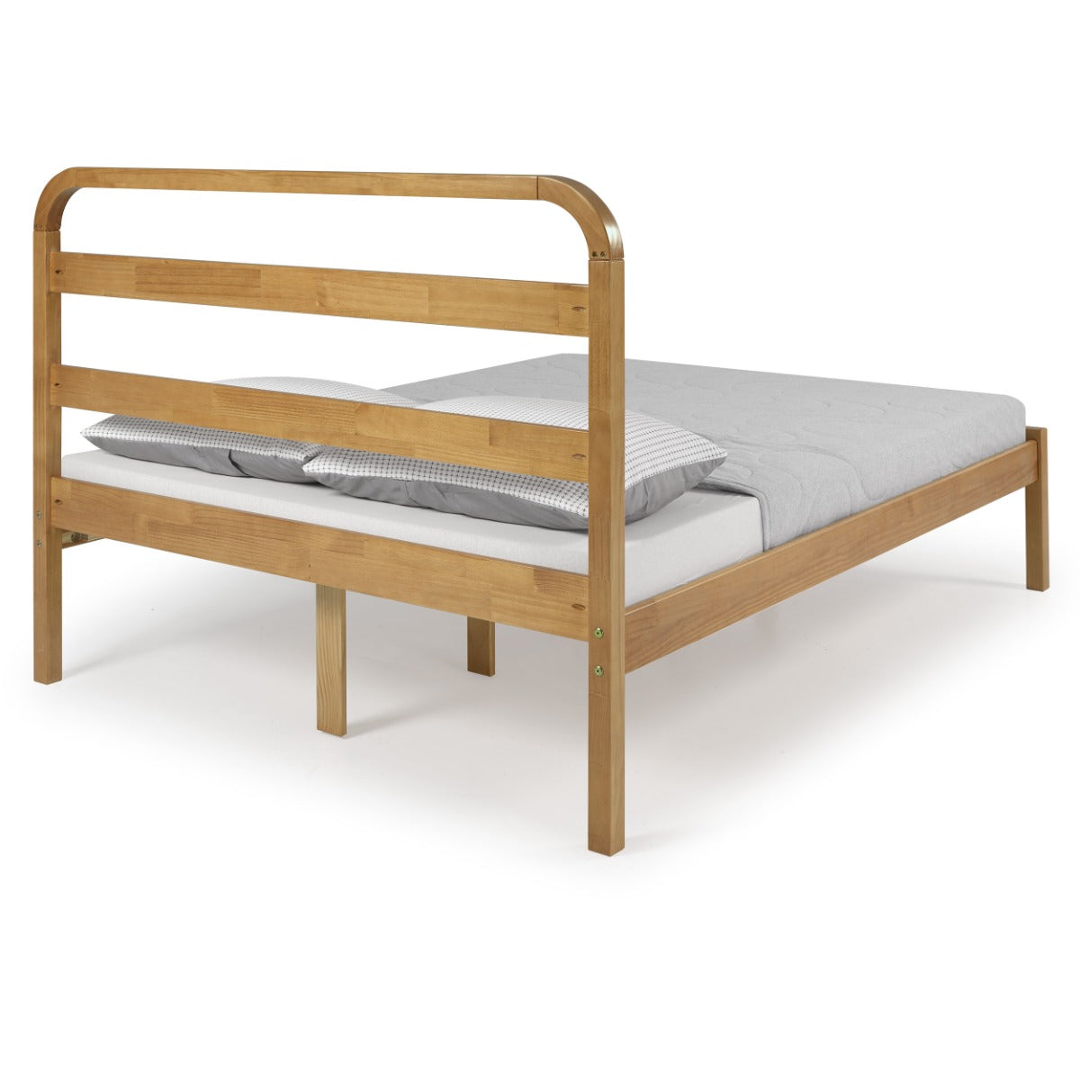Shamia Natural Full Bed - Ornate Home