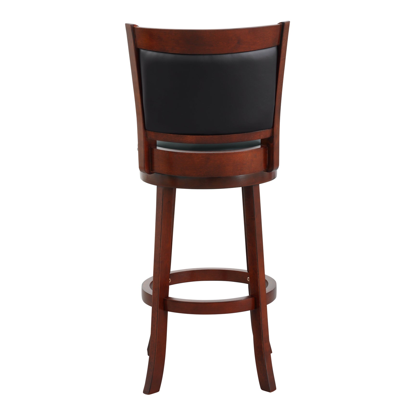 Shapel Dark Cherry Swivel Pub Height Chair (Set of 2) - Ornate Home
