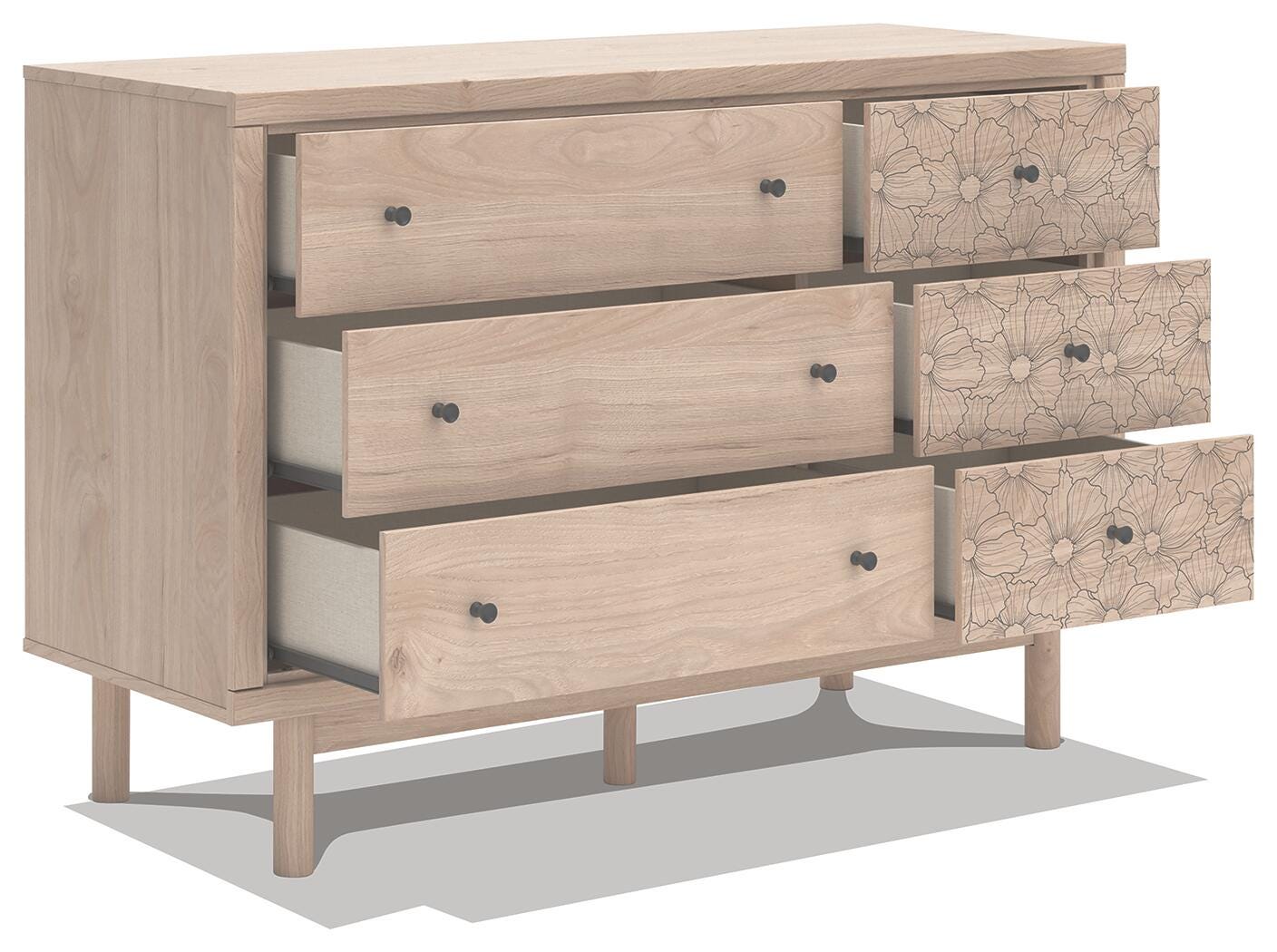 Shapella Tan Dresser (Online Special Price) - Ornate Home