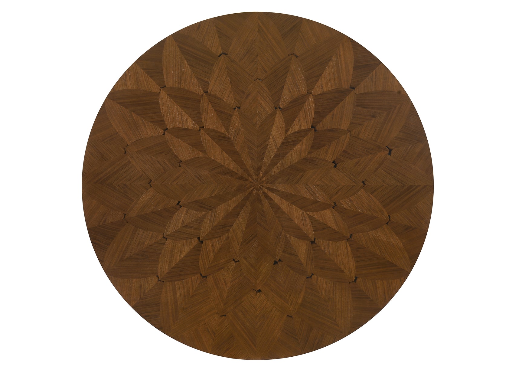 Shari Brown Round Dining Table - Ornate Home