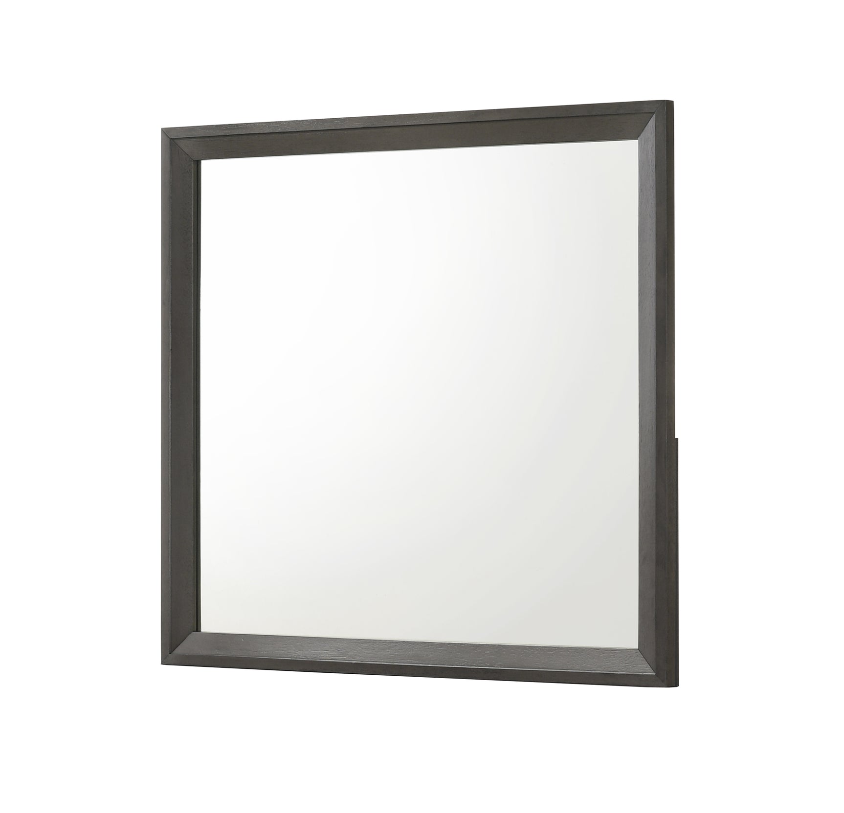 Sharpe Dark Grey Upholstered Panel Bedroom Set - Ornate Home