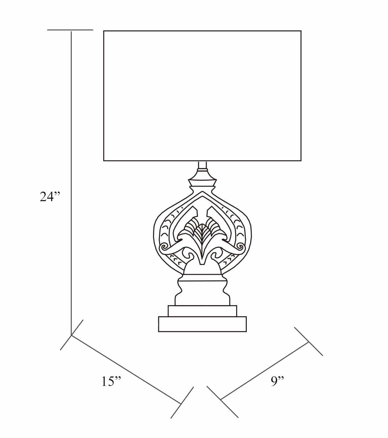 Shaunavon Table Lamp - Clearance - Ornate Home