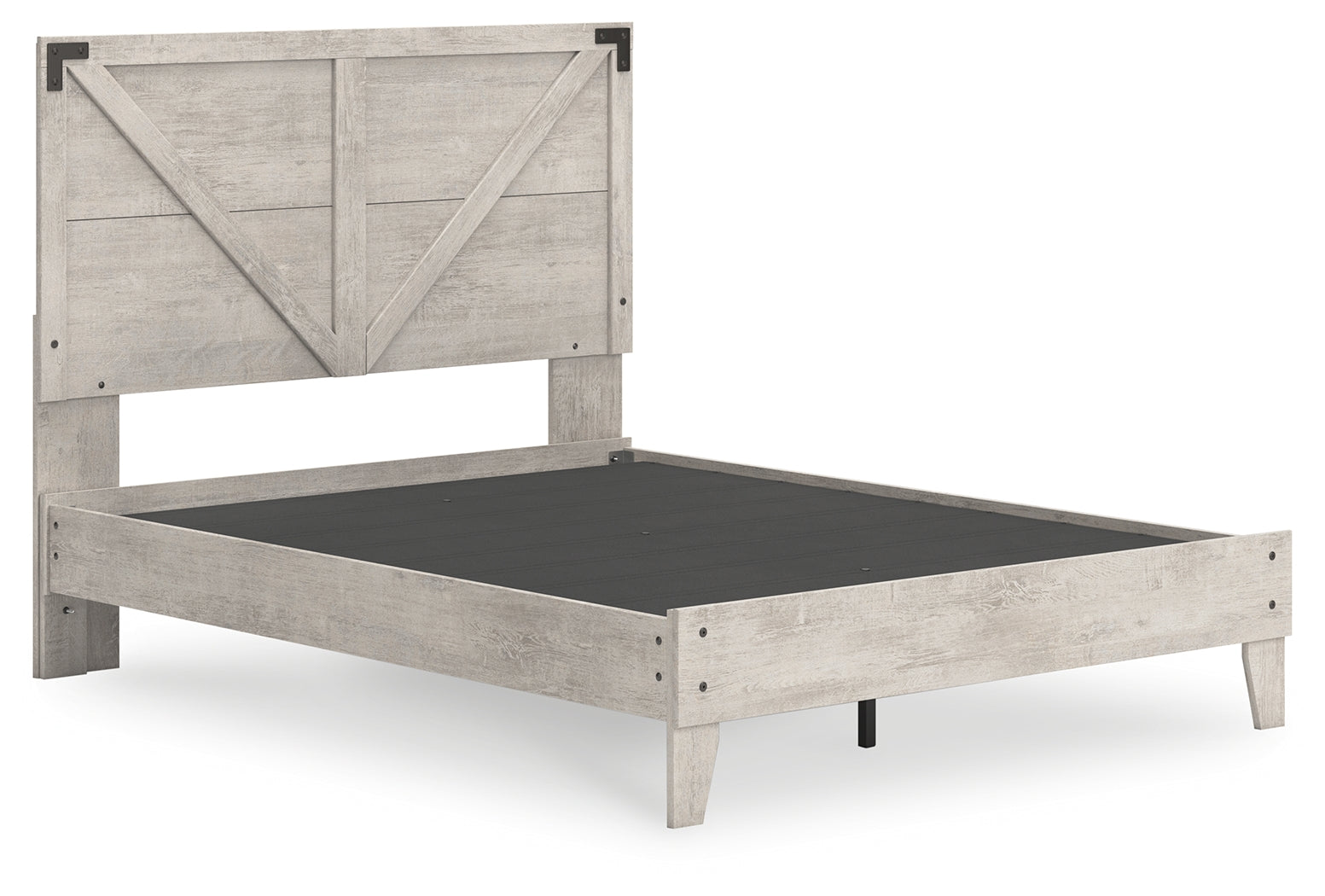 Shawburn Gray Queen Platform Bed (Online Special Price) - Ornate Home