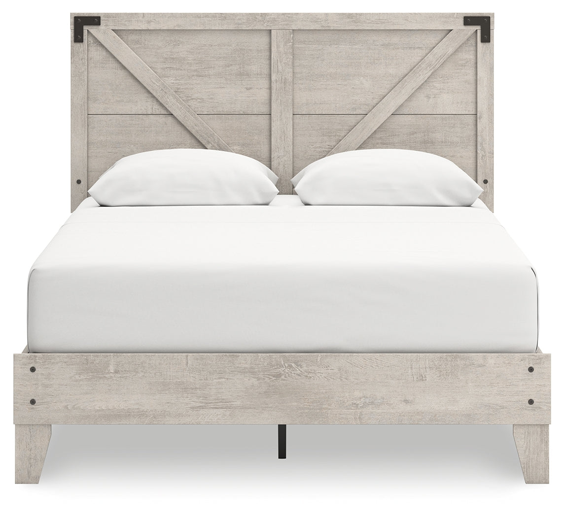 Shawburn Gray Queen Platform Bed (Online Special Price) - Ornate Home