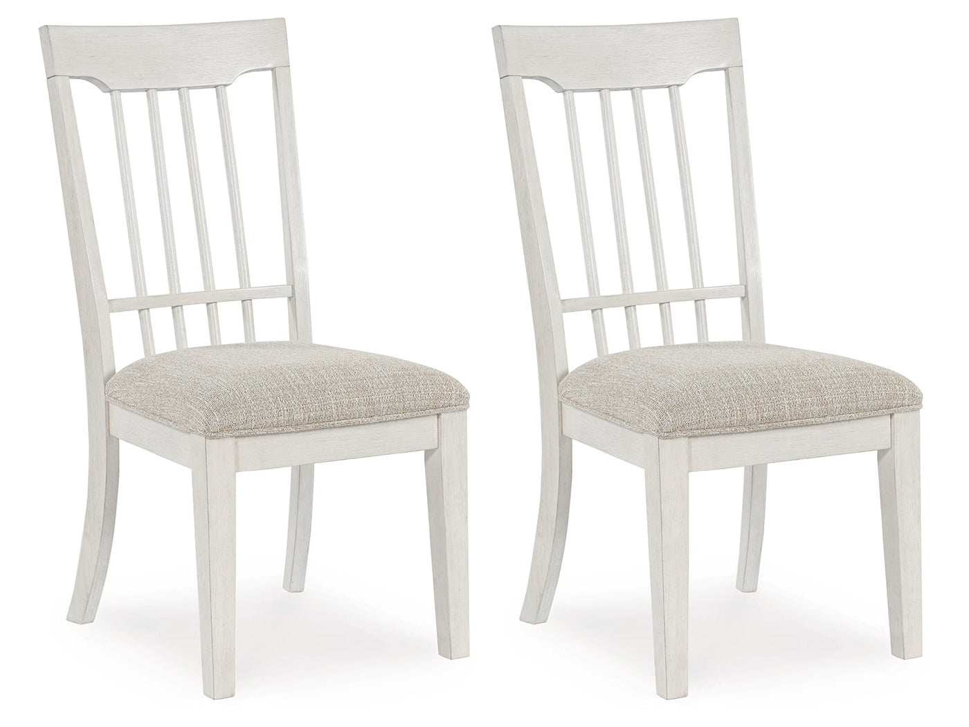 Shaybrock White Dining Chair ( Set of 2) (Online Special Price) - Ornate Home