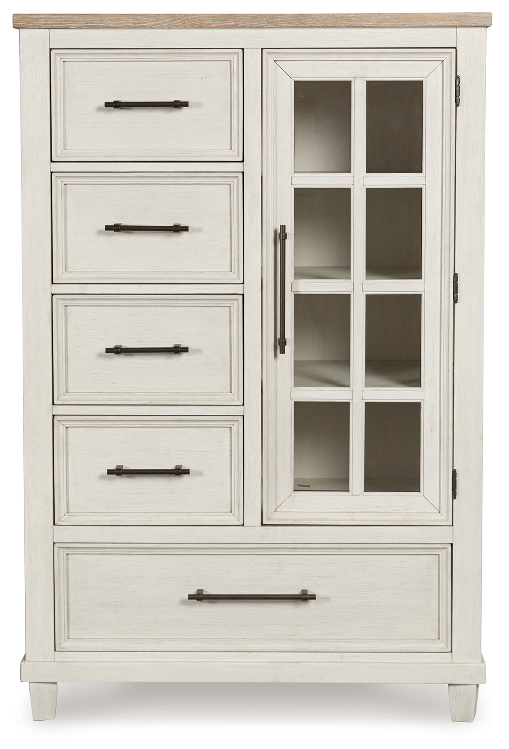 Shaybrock White Door Chest (Online Special Price) - Ornate Home