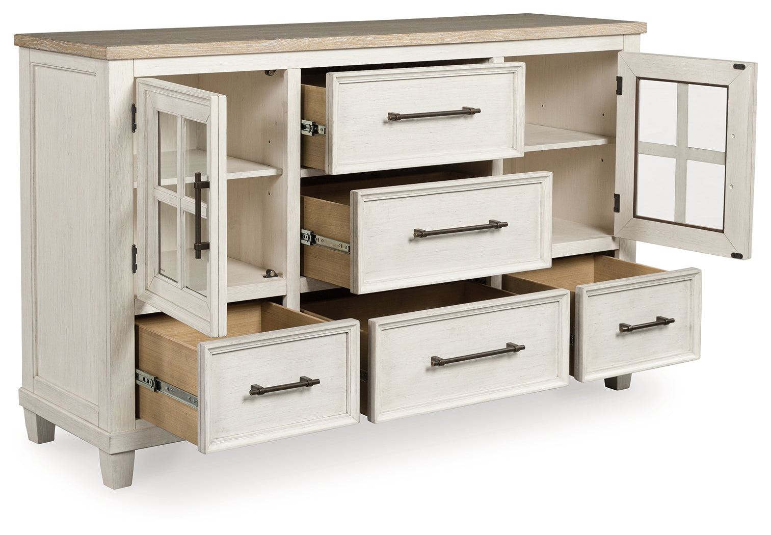 Shaybrock White Dresser (Online Special Price) - Ornate Home