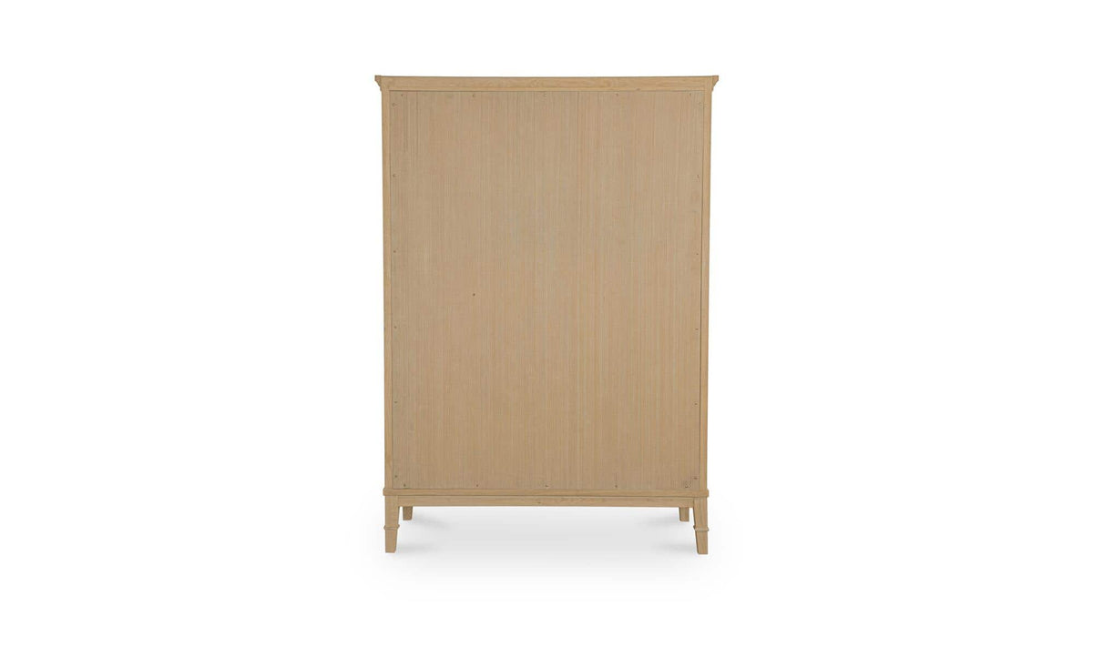 Shelley Natural Tall Cabinet - Ornate Home