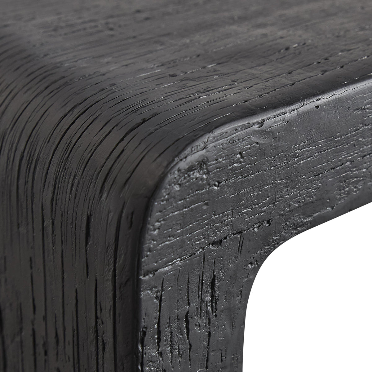 Shephard Black Side Table - Ornate Home