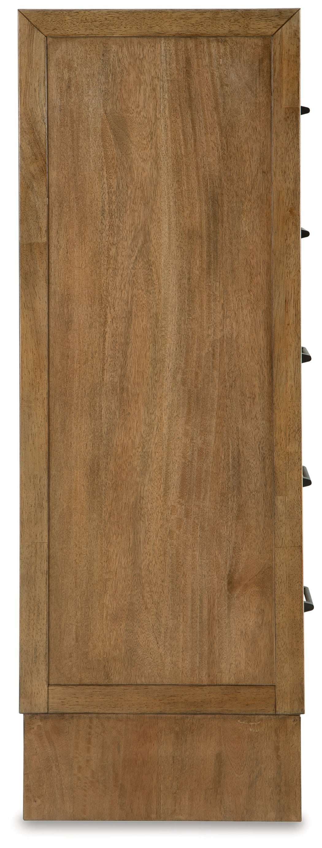 Sherbana Light Brown Five Drawer Chest - Ornate Home