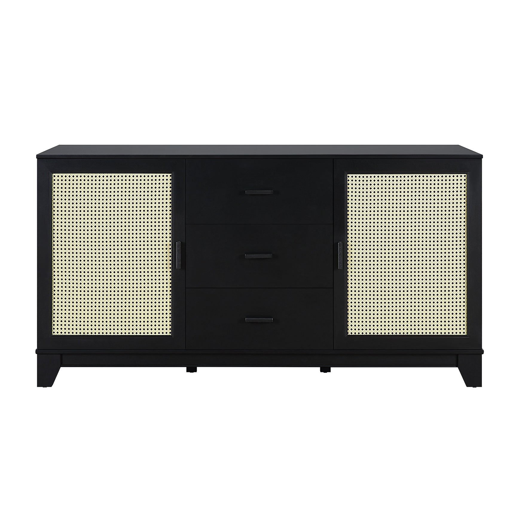 Sheridan Sideboard Cabinet in Black - Ornate Home