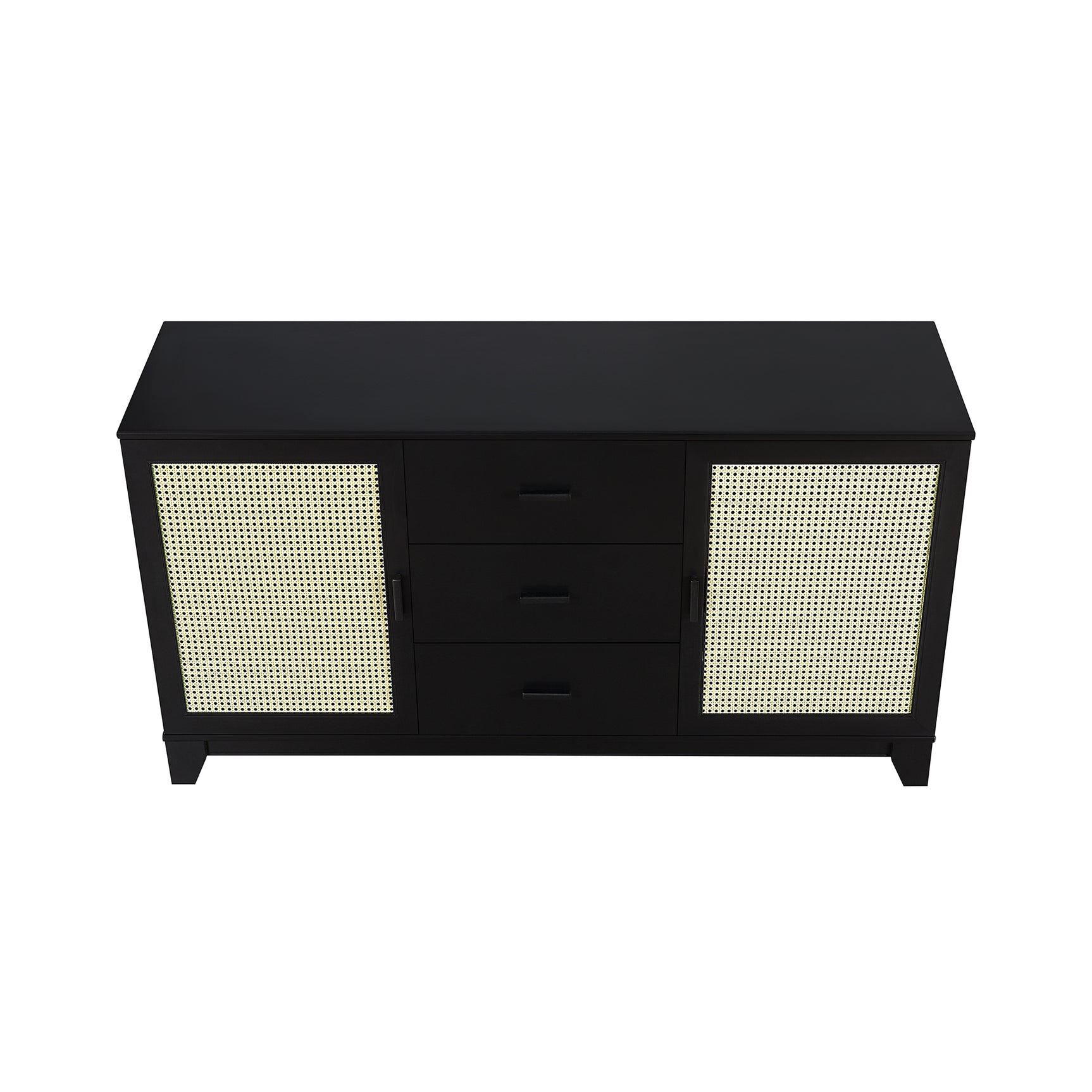 Sheridan Sideboard Cabinet in Black - Ornate Home