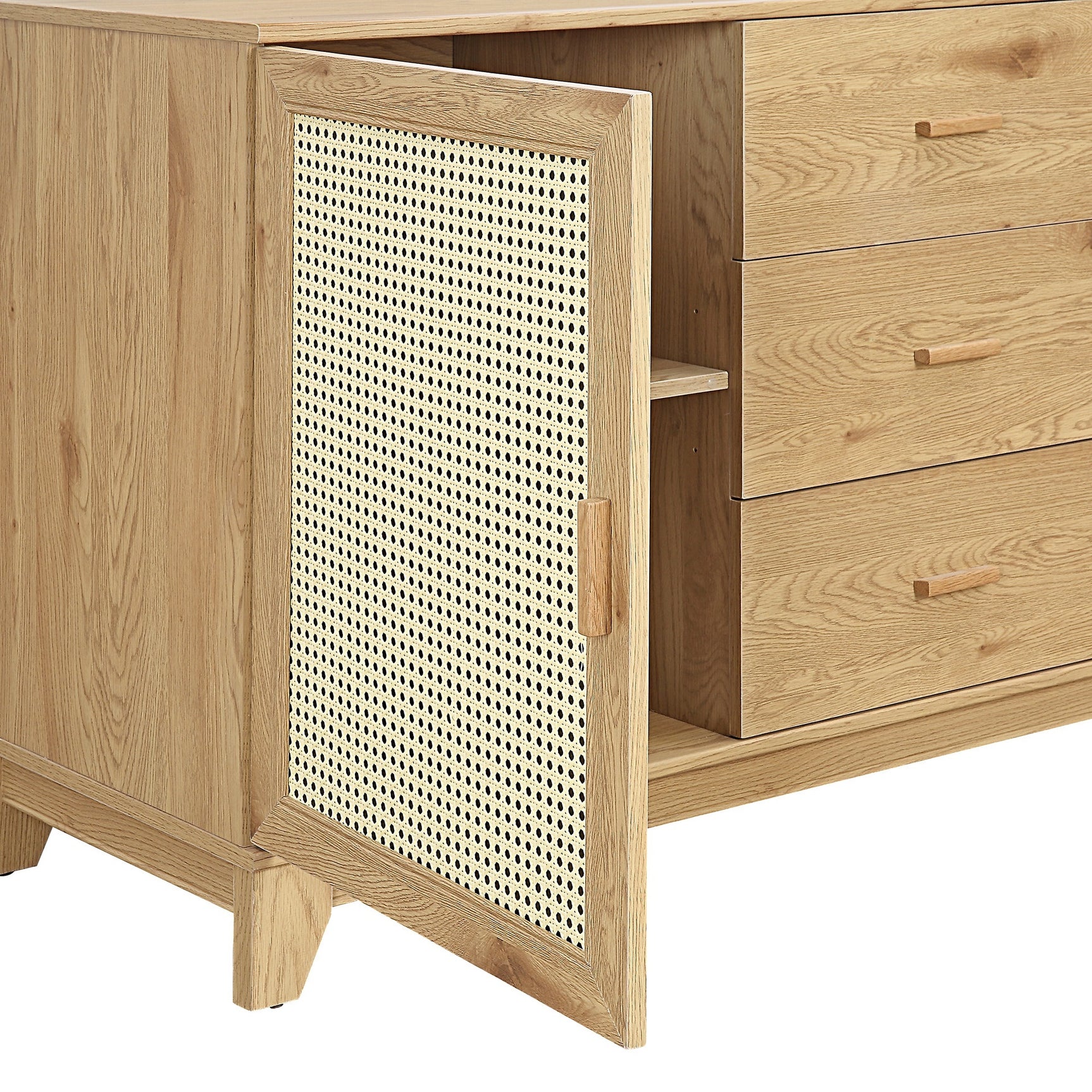 Sheridan Sideboard Cabinet in Nature - Ornate Home