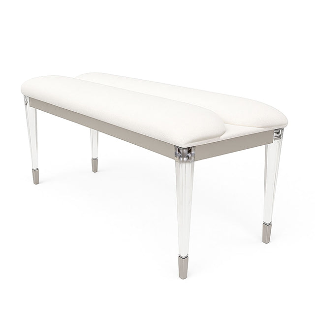 Sheridan Silver Bench - Ornate Home