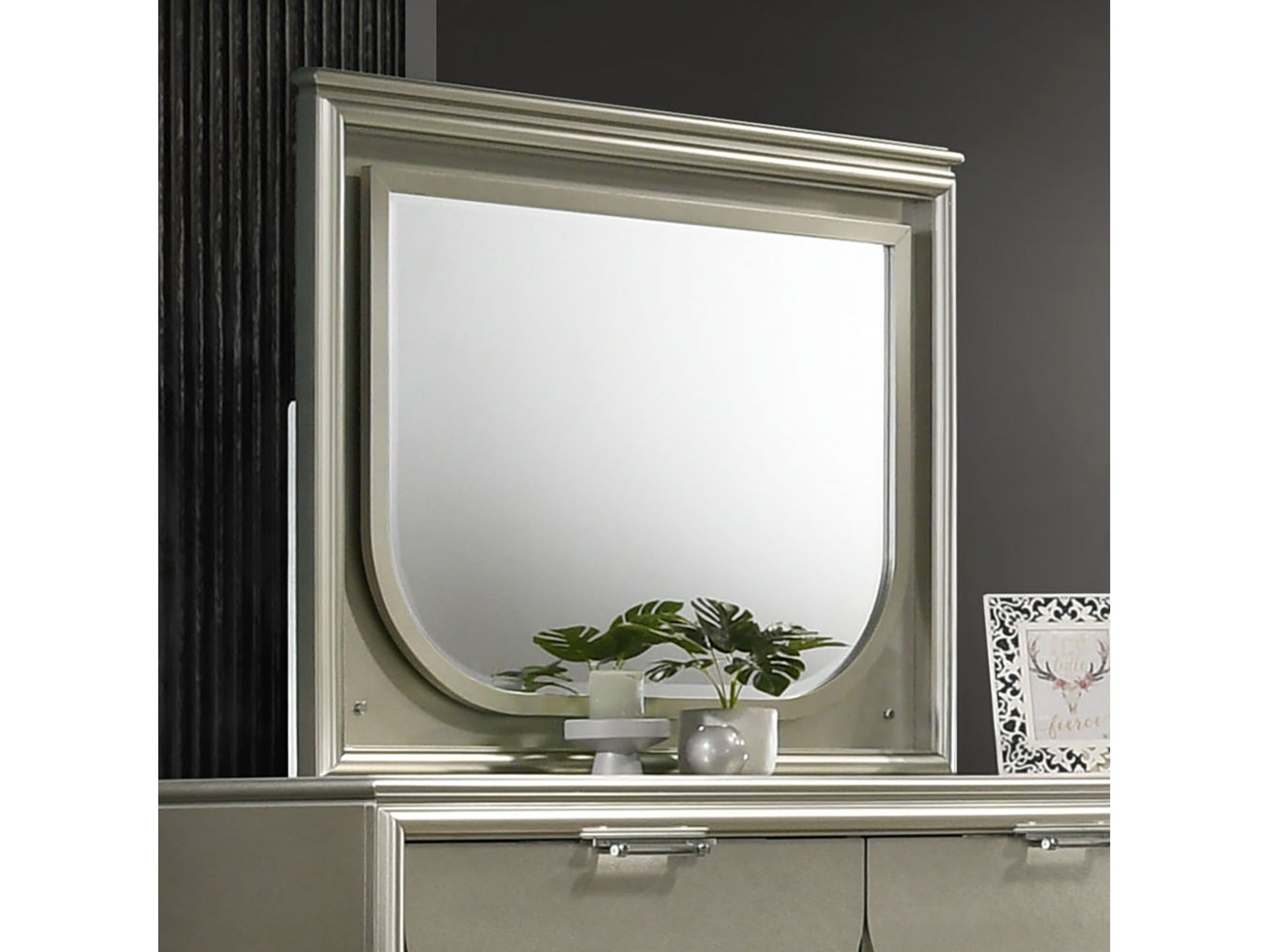 Sheridan Silver Mirror - Ornate Home