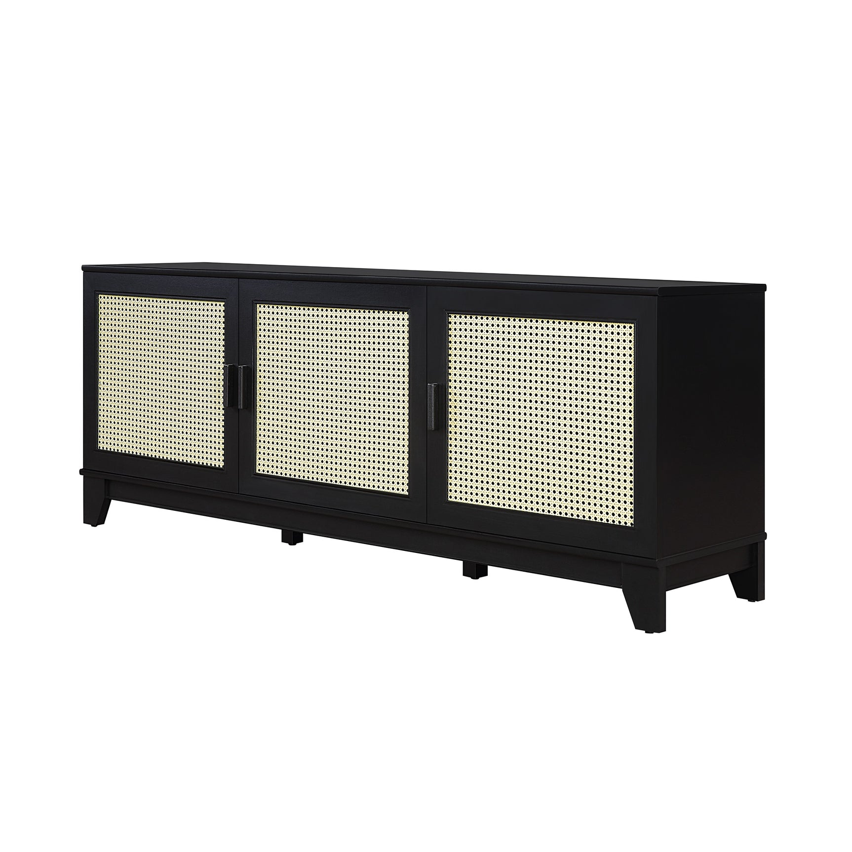Sheridan TV Stand in Black - Ornate Home