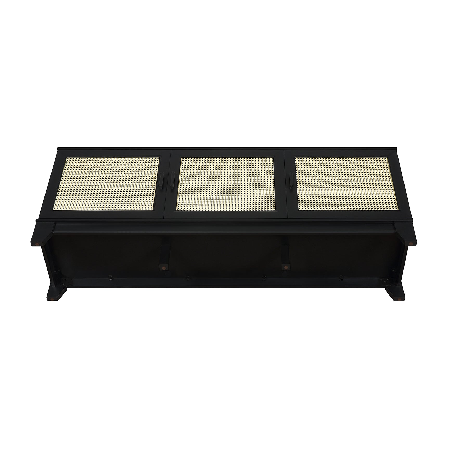 Sheridan TV Stand in Black - Ornate Home