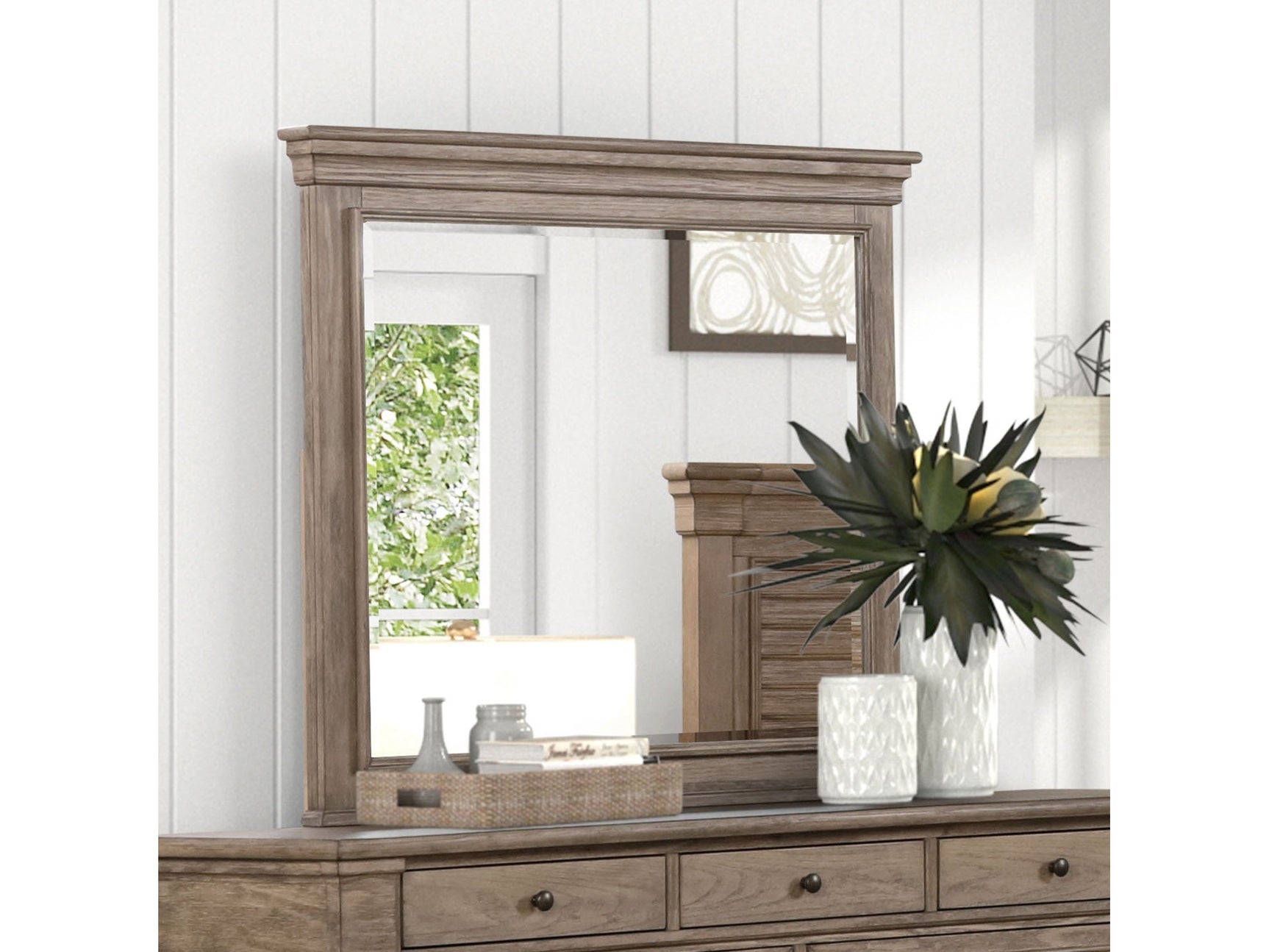 Sheringham Brown Mirror - Ornate Home
