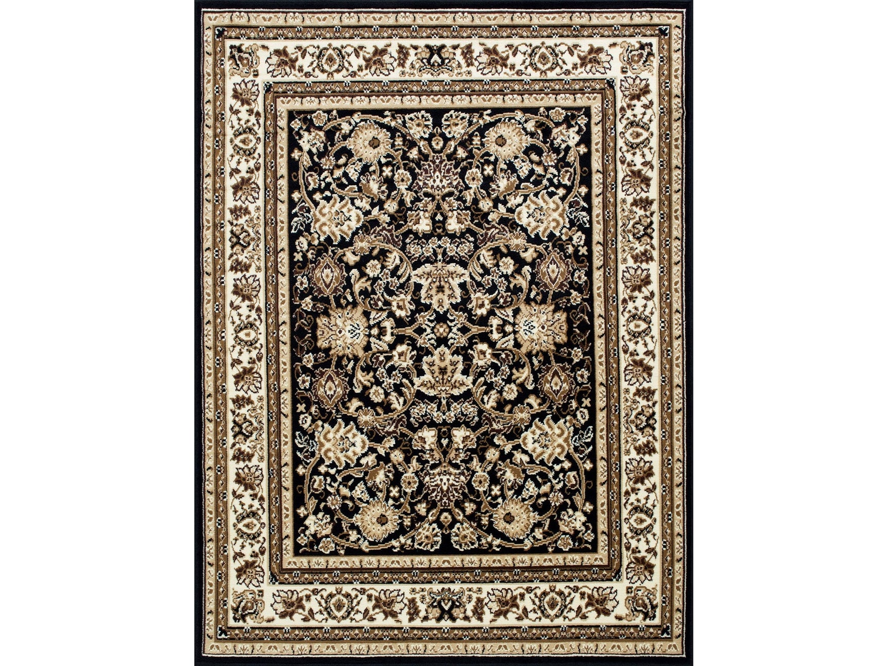Shinta Brown/Multi 5' X 7' Area Rug - Ornate Home