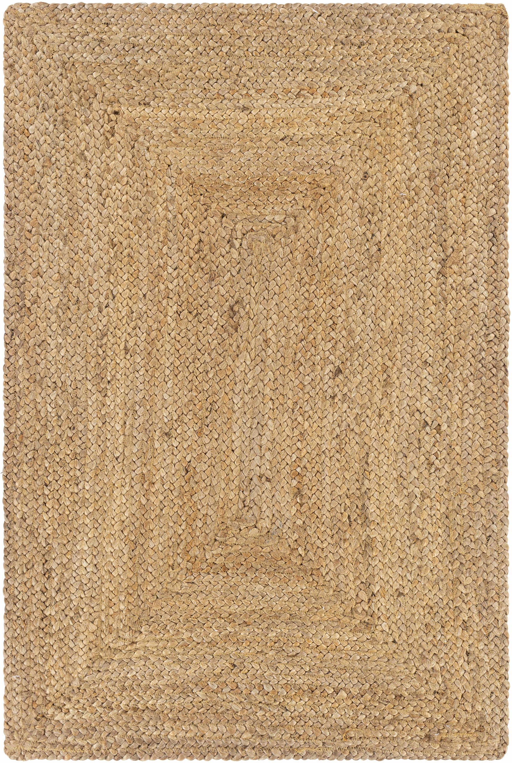 Shippagan Tan Jute Braided Rug - Ornate Home