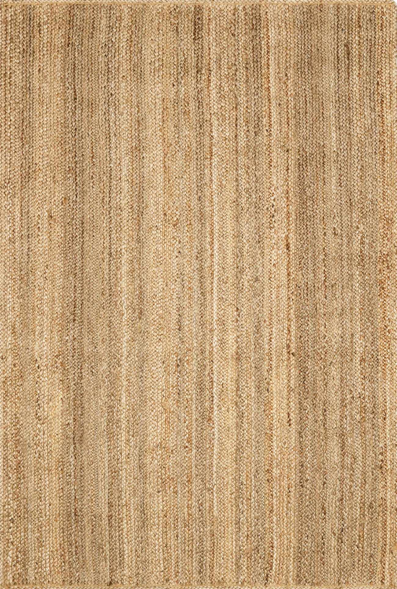 Shippagan Tan Jute Braided Rug - Ornate Home