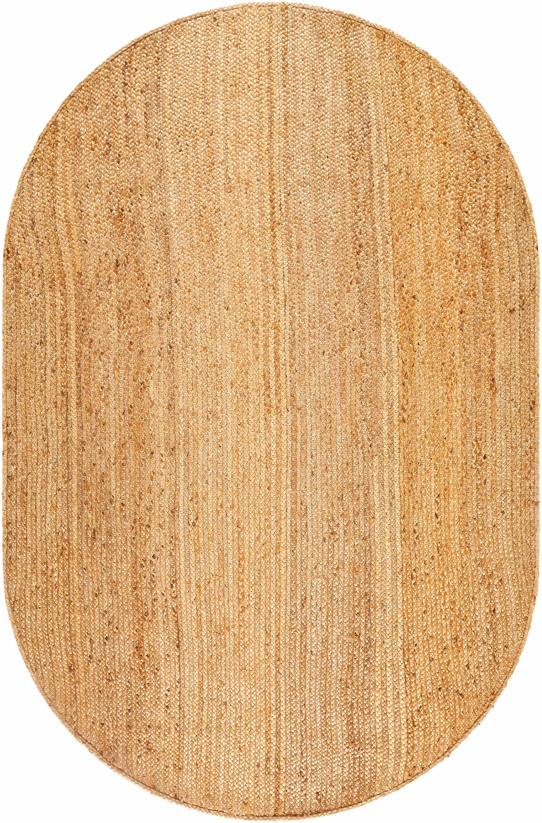 Shippagan Tan Jute Braided Rug - Ornate Home
