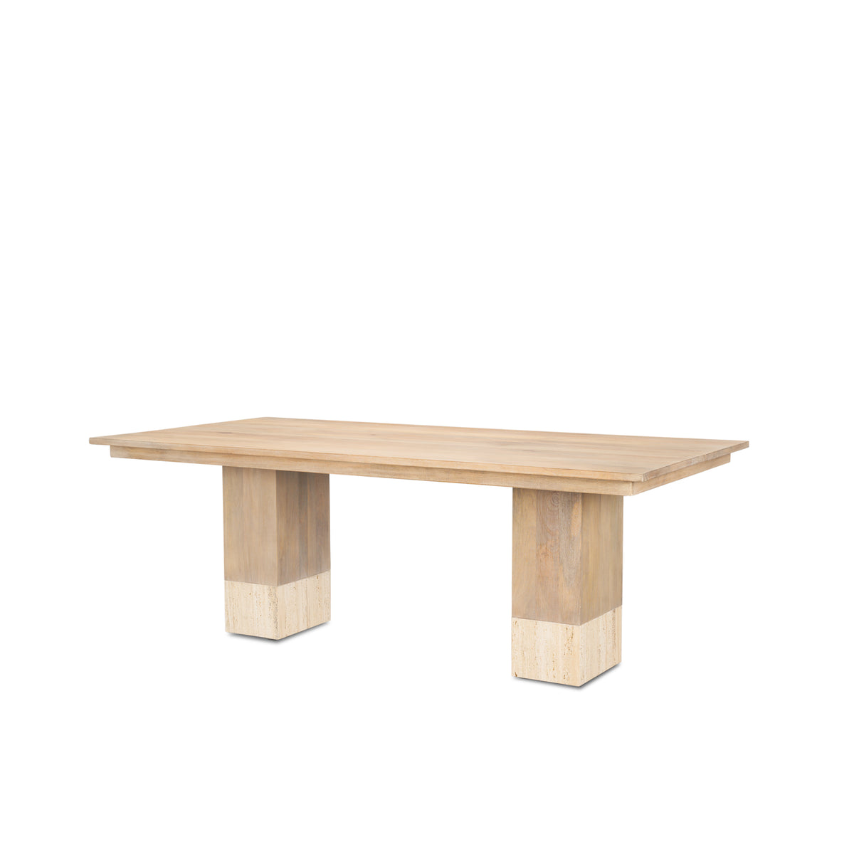 Shivon Light Brown Rectangular Dining Table - Ornate Home
