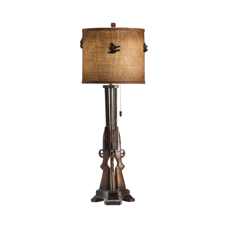 Shot Brown Table Lamp (Set of 2) - Ornate Home