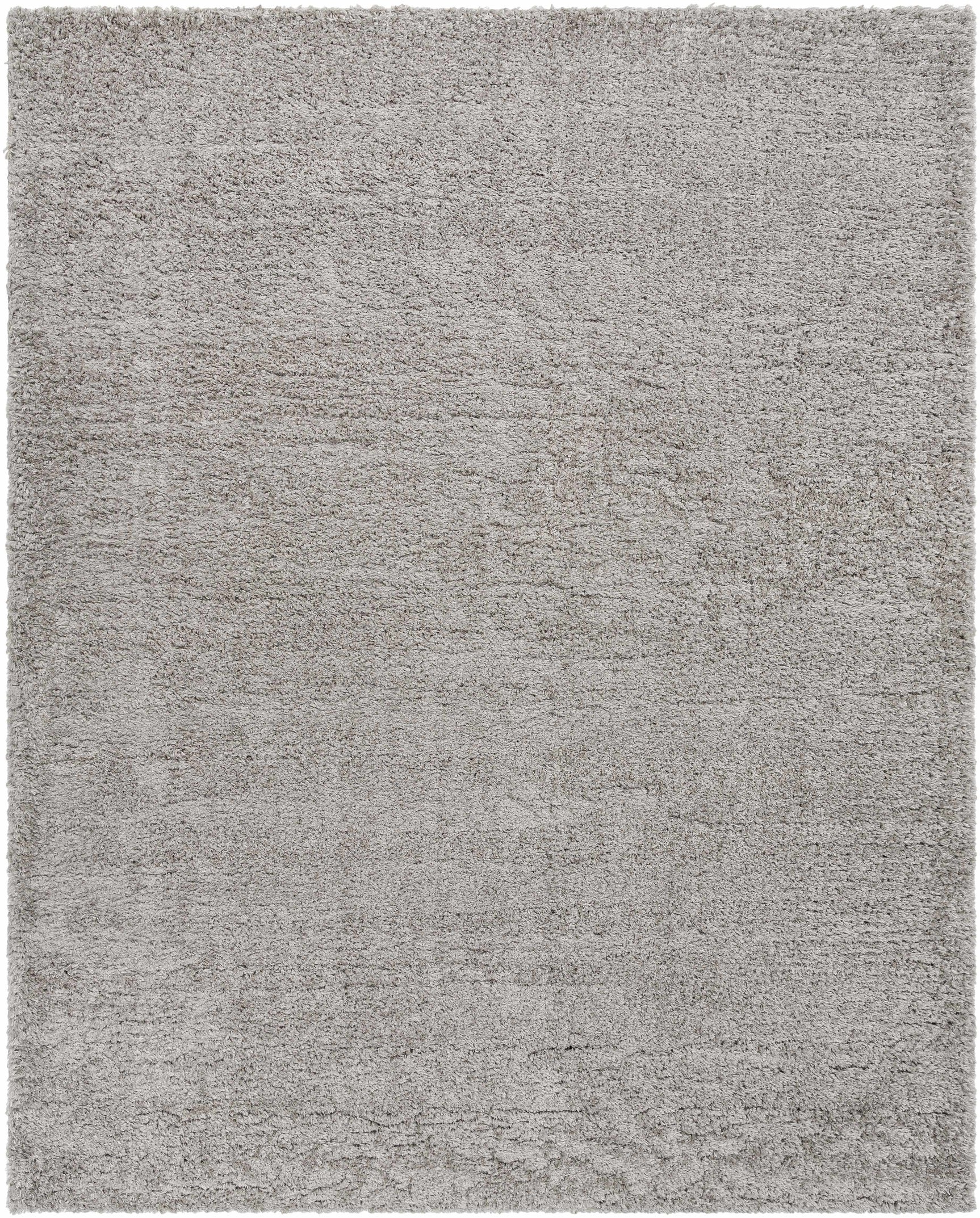 Siari Solid Medium Gray Shag Rug - Ornate Home