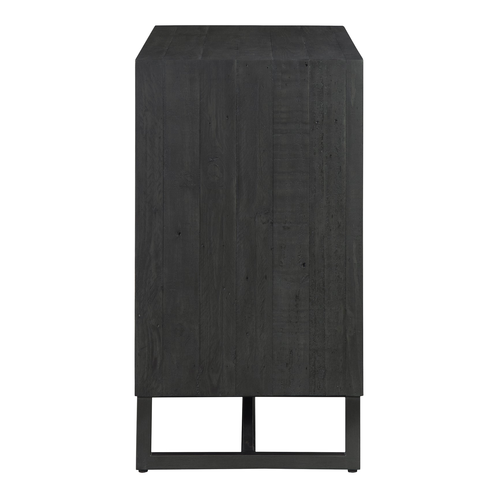 Sierra Black 2 Door Cabinet - Ornate Home