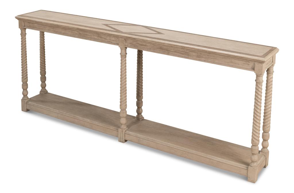 Sierra Equestrian Grey Console Table - Ornate Home