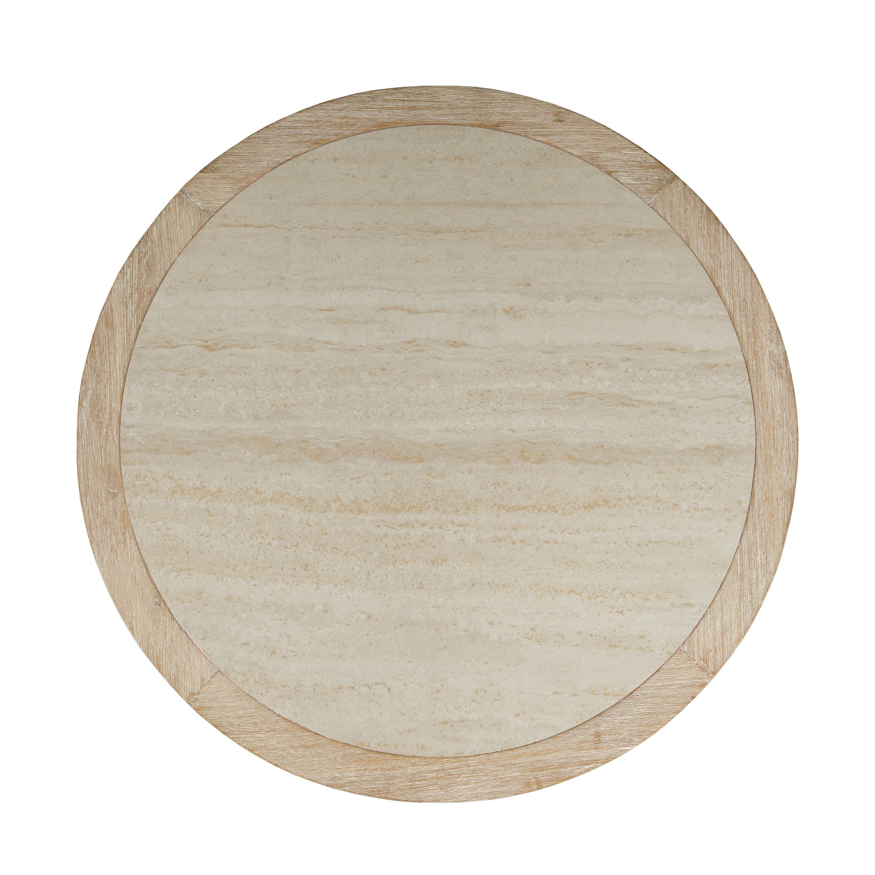 Sierrafina Almond 32 Round Cocktail Table - Ornate Home