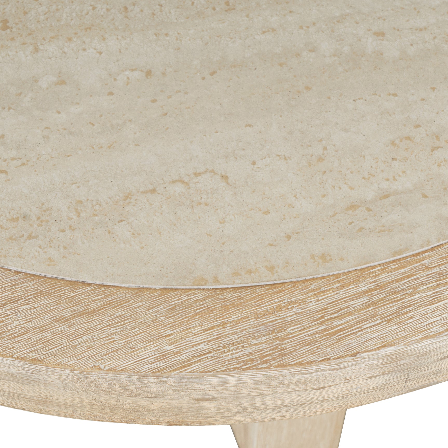 Sierrafina Almond 32 Round Cocktail Table - Ornate Home