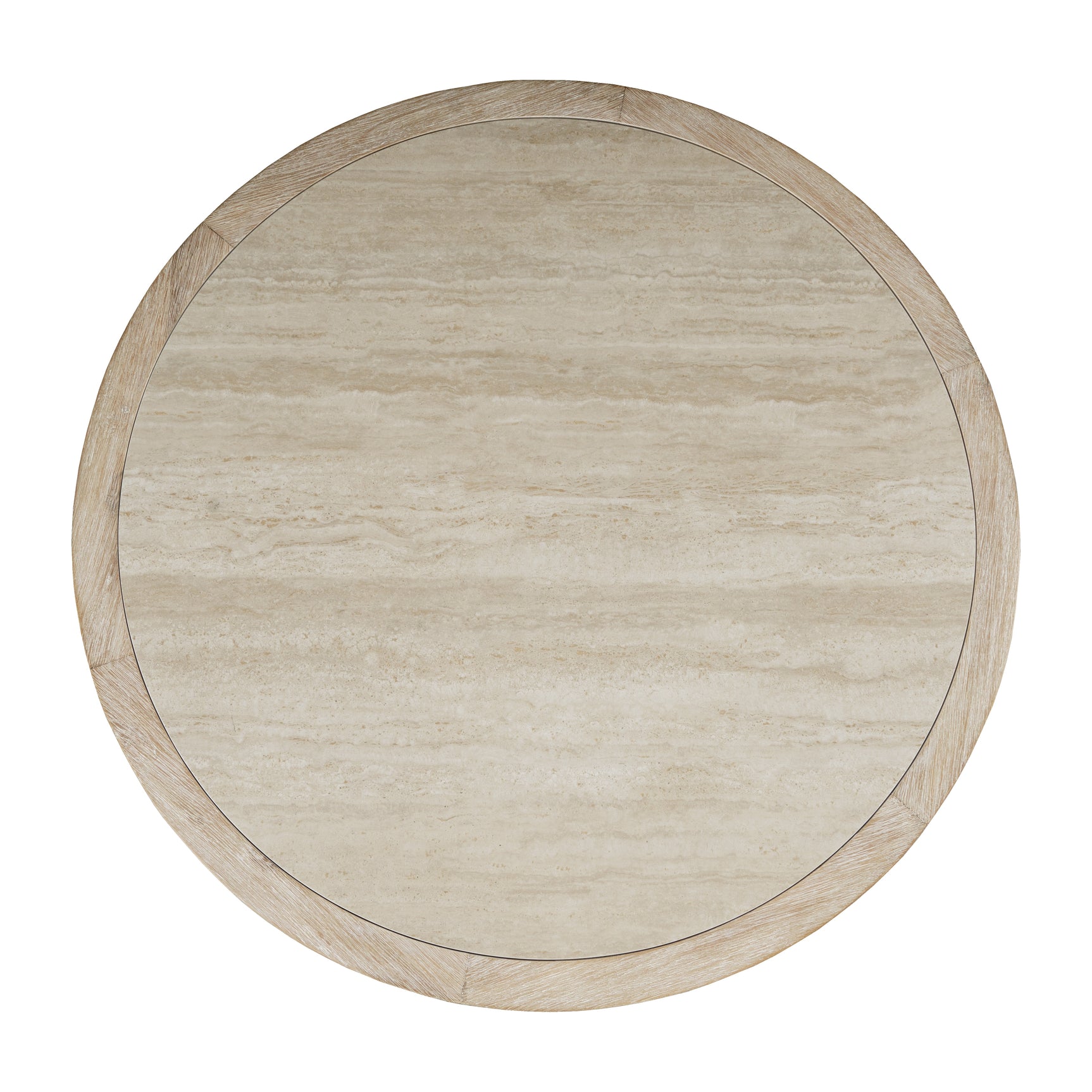 Sierrafina Almond 40 Round Coffee Table - Ornate Home