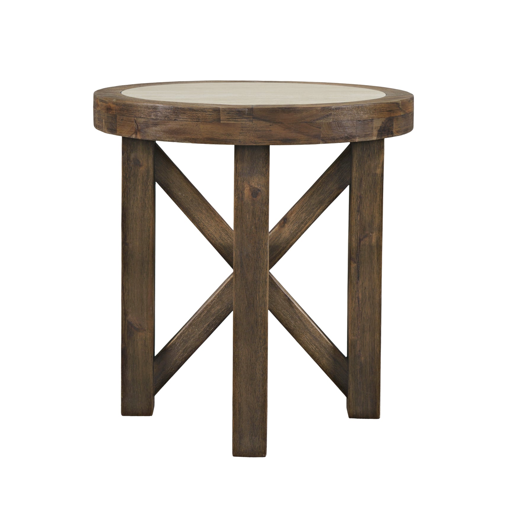 Sierrafina Cortado Round End Table - Ornate Home