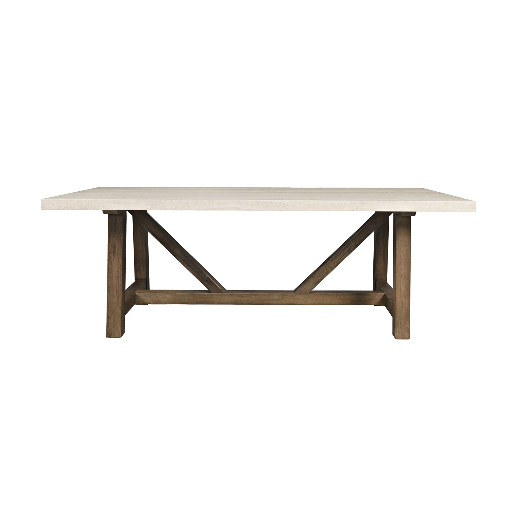 Sierrafina Cortado Trestle Dining Table - Ornate Home