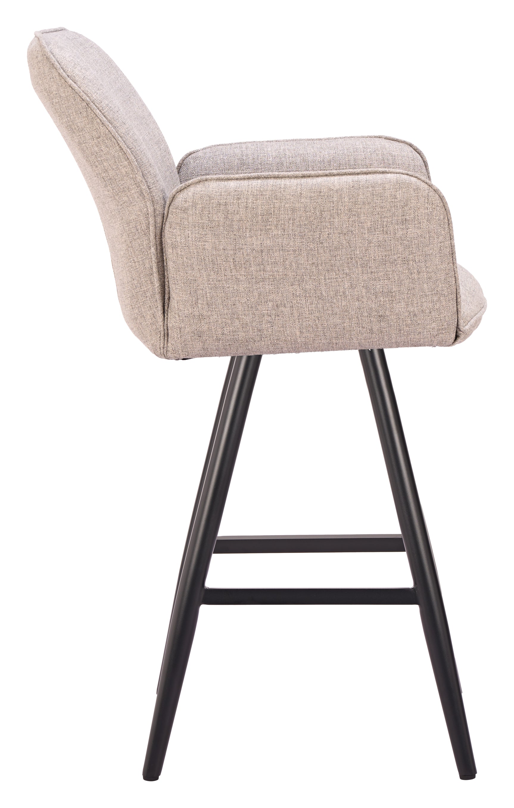 Sieve Beige Swivel Barstool