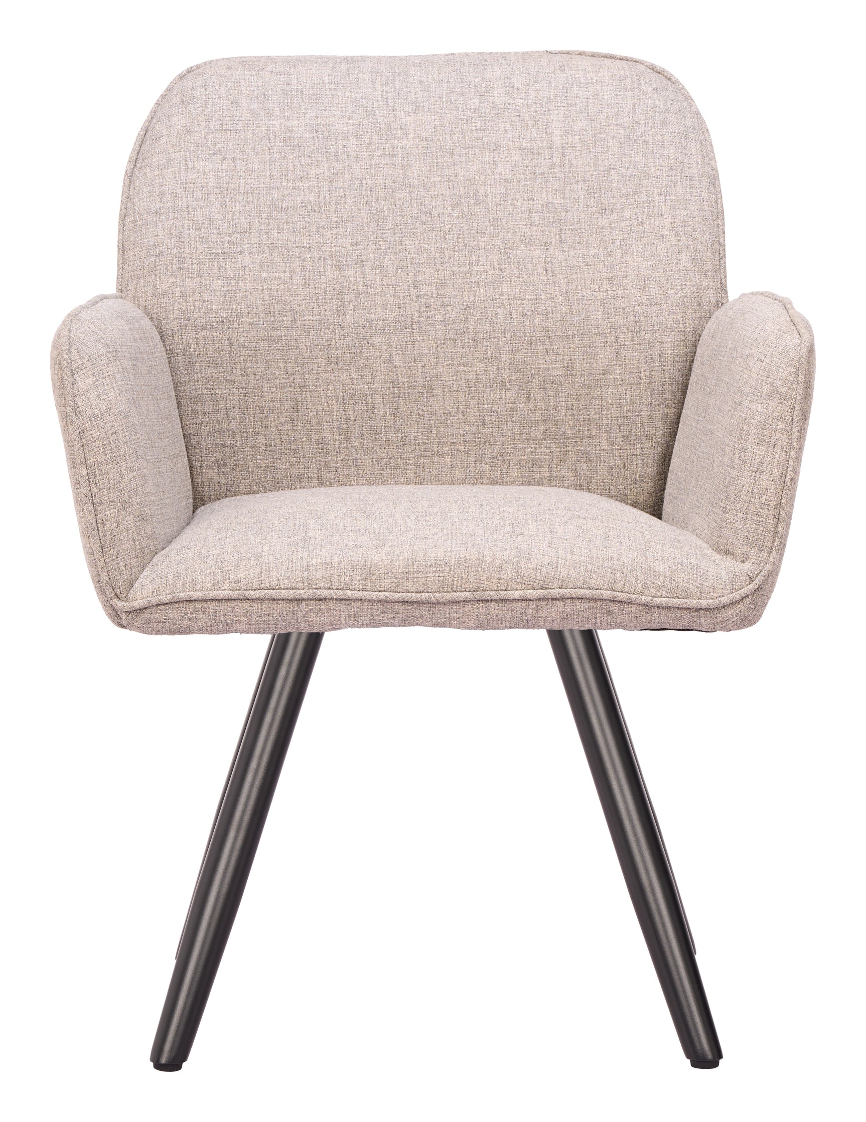 Sieve Beige Swivel Dining Chair (Set of 2)