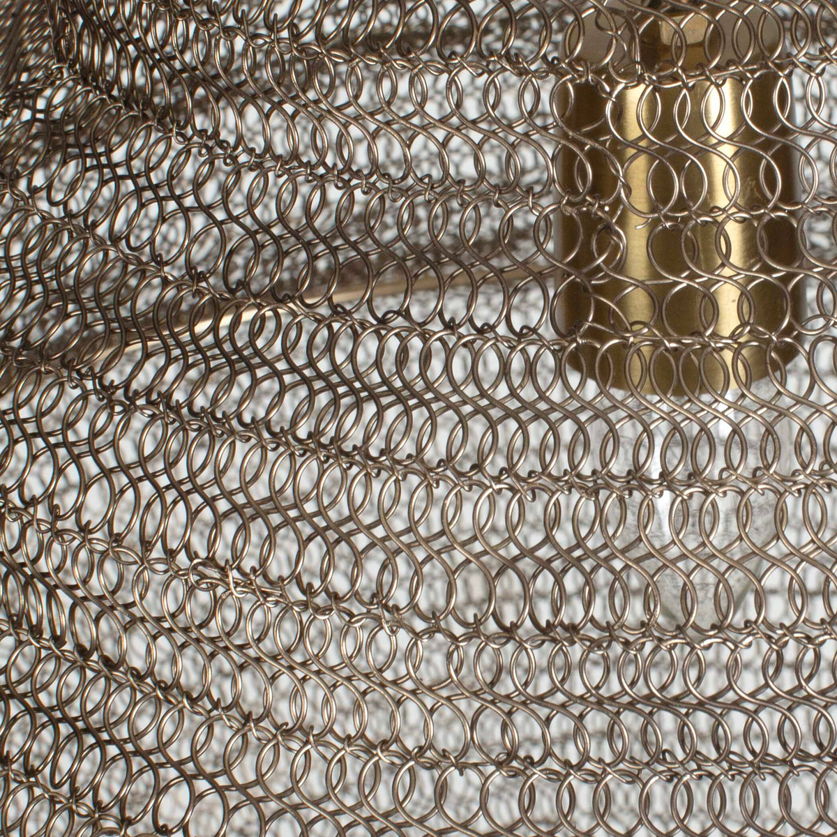 Sigh Brass Woven 1 Light Pendant - Ornate Home