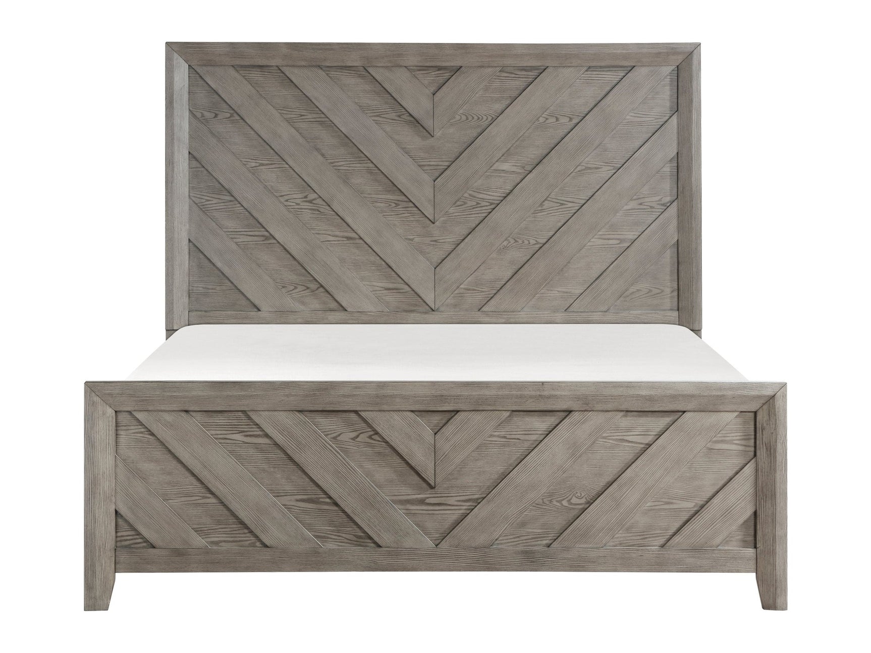 Silas Gray Queen Bed - Ornate Home