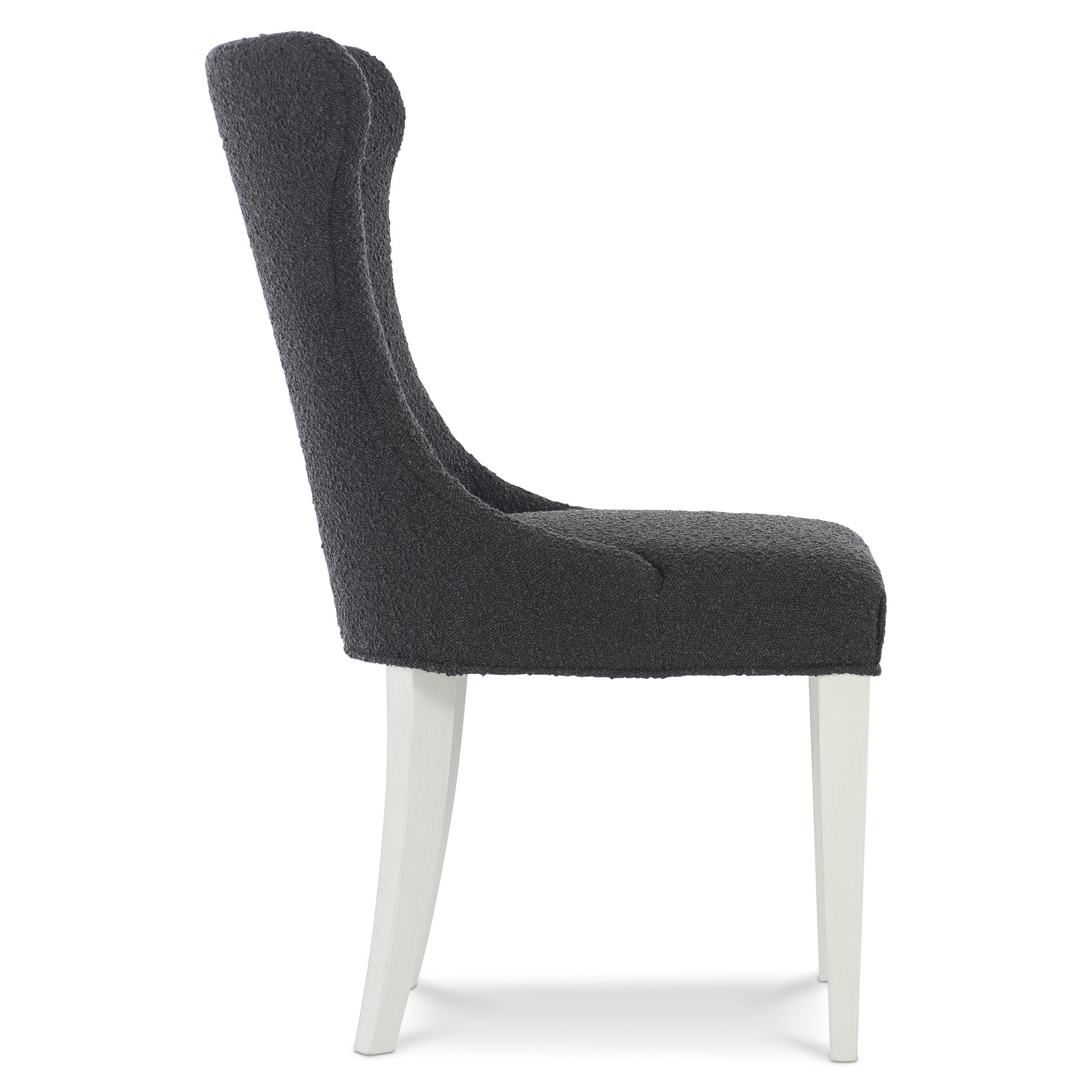 Silhouette Eggshell/Black Side Chair - Ornate Home