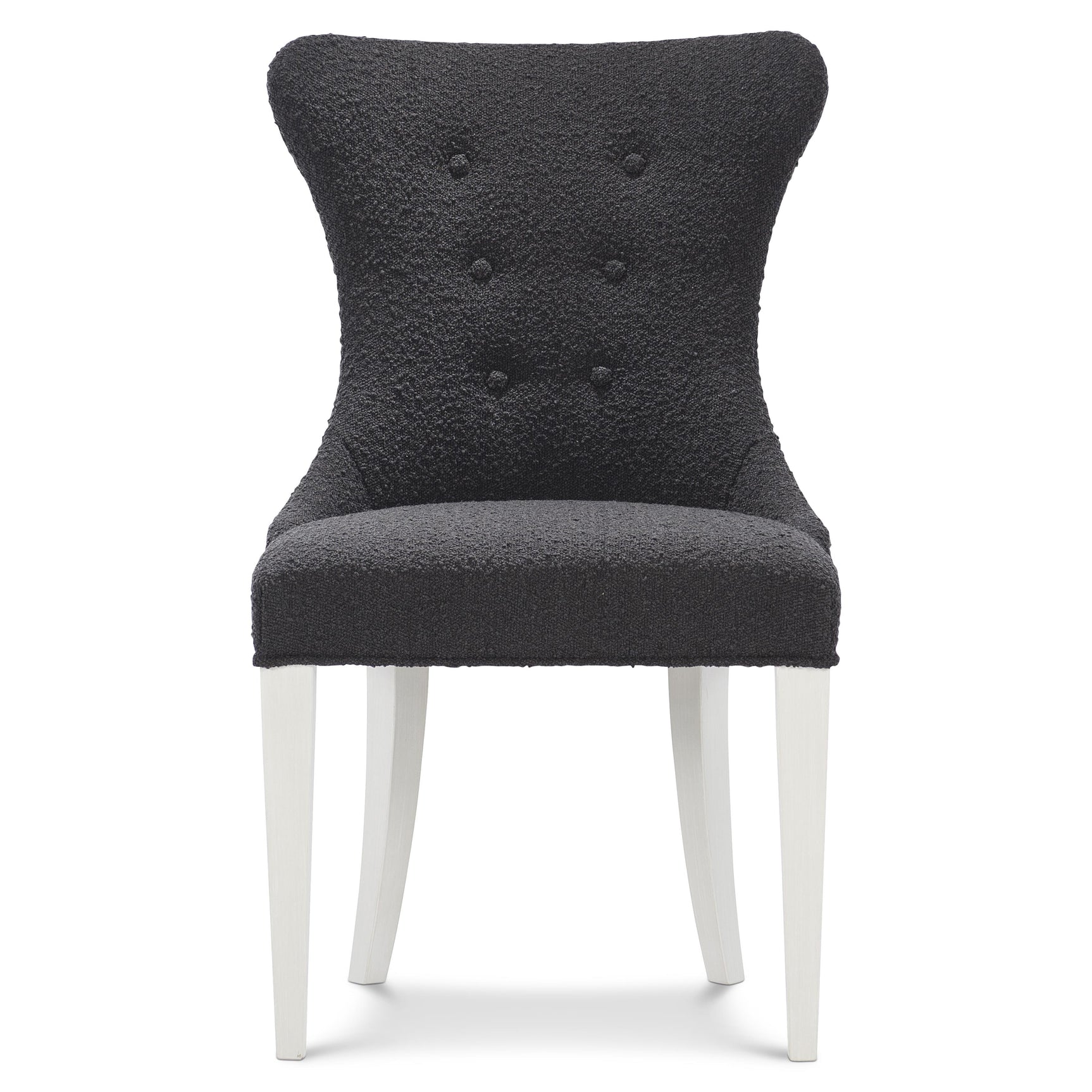 Silhouette Eggshell/Black Side Chair - Ornate Home