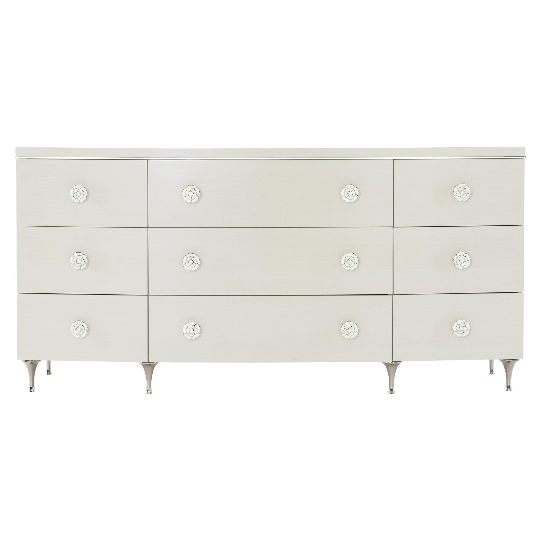 Silhouette Eggshell Dresser - Ornate Home